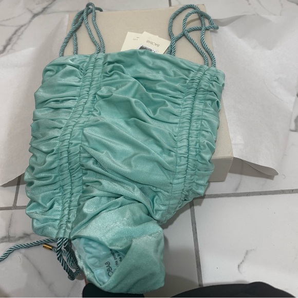 Baobab Collection Aqua One Piece Swimsuit
